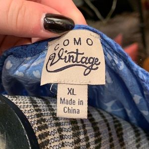 Como Vintage Tops - Blue paisley blouse Como Vintage Tops - Blue paisley blouse